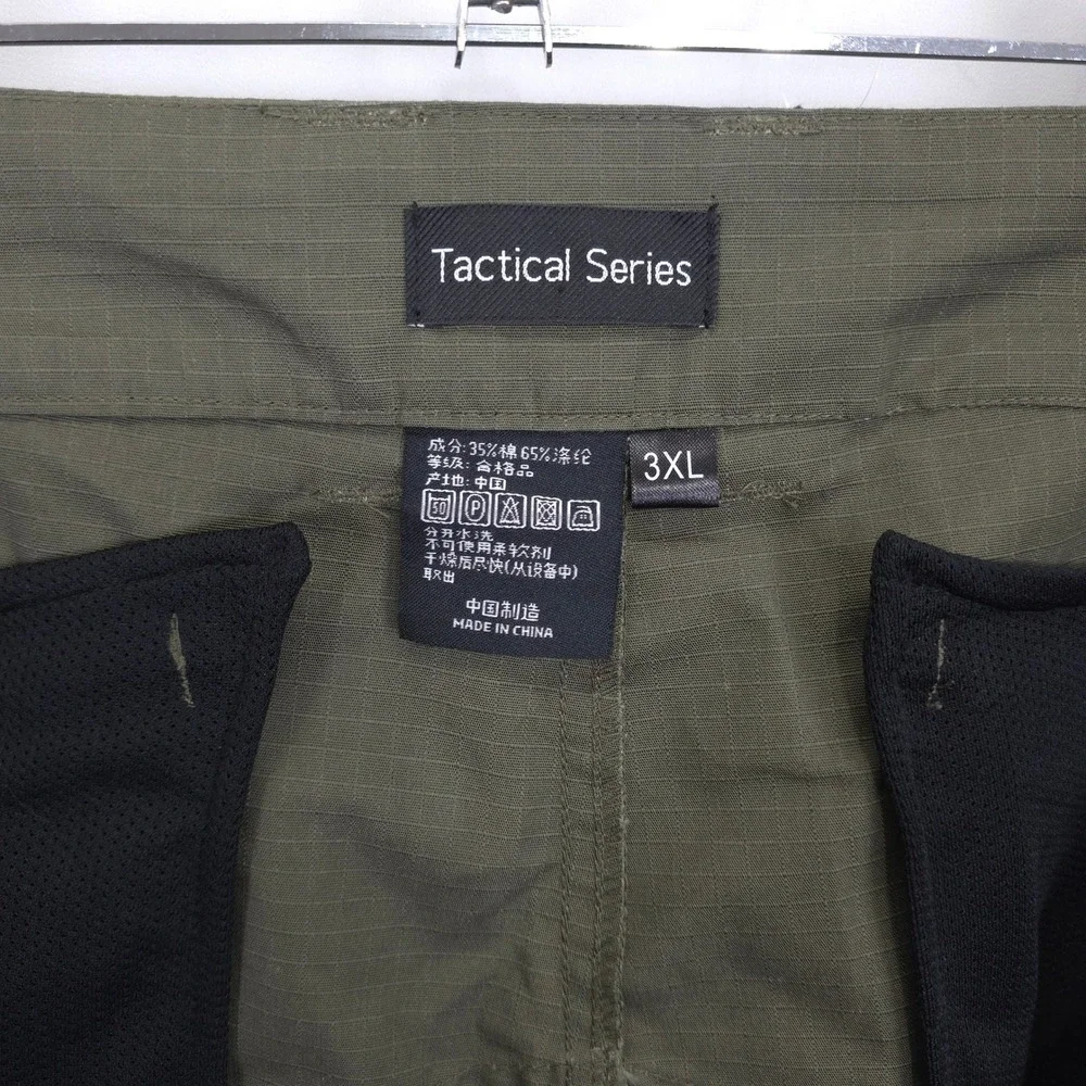 Cool Dragon Tactical Series Pants 3XL Olive Green Ripstop Cargo Workwear Outdoor